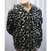 Next 2-3 Years Grey Leopard Print Winter Coat