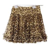 next age 8 years leopard print skirt