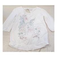 Next - Size: 8 years - White - Long sleeved top