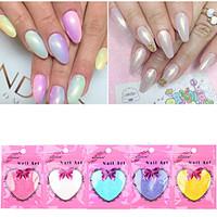 new mermaid effect chrome pigment powder 10g bag laser silver white na ...