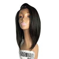 New Fashion Brazilian Virgin Hair Bob Wigs Lace Front Human Hair Wigs Straight Short Remy Hair Bob Wig for Black Woman