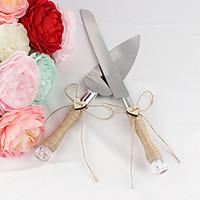 new style natural hemp rope cake servers