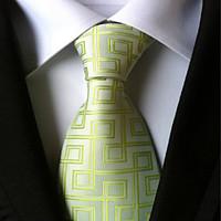 New Green Maze Classic Formal Men\'s Tie Necktie Wedding Party Gift TIE0045