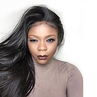 New Style High Ponytail Full Lace Wigs Silky Straight Virgin Human Hair Affordable Malaysian Full Lace Wig Middle Part