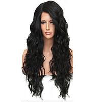 NEW!!!100% Real Unprocessed Human Hair Full Lace Wig with Baby Hair Brazilian Virgin Glueless Loose Wave Lace Wig