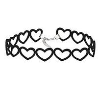 Necklace Europe Heart Collar Fashion Short Black Necklace Choker Necklace