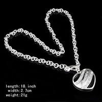 necklace pendant necklaces jewelry party casual sterling silver silver ...