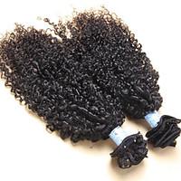 New Style Tight Curly Clip In Human Hair Extension Mongolian Hair Clip In Hair Extensions 10-26 8 pcs/set 100g