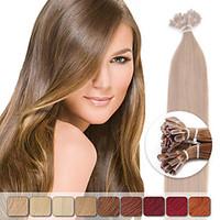 neitsi 20 50g 1gs pre bonded keratin nail tip human hair extensions co ...