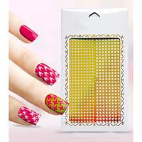 new nail art hollow stickers flower design geometric shape nail beauty ...