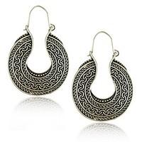 New Vintage Style Antique Silver brincos pendientes earrings for women