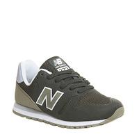 New Balance Kids 373 Lace 10-2 GREY GREEN