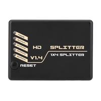 New Mini Portable 1 * Input 4 * Output HD V1.4 Amplifier Splitter 1 X 4 HD Splitter Support 4K x 2K Full 3D