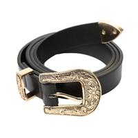 New Fashion Women Vintage Leather Waist Belt Metal Pin Buckle Waistband Waist Strap