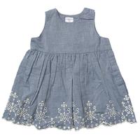 Newborn Embroidery Dress - Blue quality kids boys girls