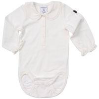 newborn baby bodysuit with collar white quality kids boys girls