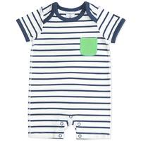 Newborn Baby Playsuit - Blue quality kids boys girls