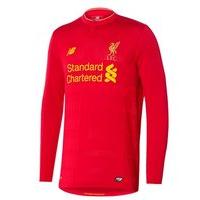 new balance liverpool fc 201617 long sleeve home jersey youth red