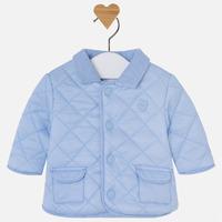 Newborn baby boy diamond quilted coat Mayoral