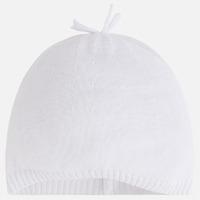 Newborn striped knit beanie Mayoral