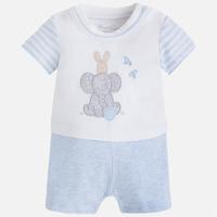 Newborn baby boy short pyjamas Mayoral