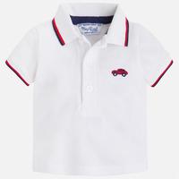 Newborn short sleeve polo shirt Mayoral