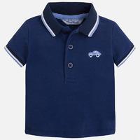 Newborn short sleeve polo shirt Mayoral
