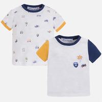 Newborn boy short sleeve t-shirts Mayoral