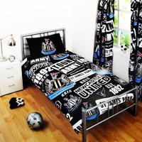 Newcastle United Official Single Duvet Set - Multi-colour