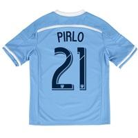 New York City FC Home Shirt 2015-16 - Kids with Andrea Pirlo 21 printing