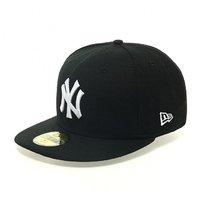 new era new york yankees cap black white