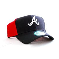 New Era Team Split Atlanta Braves Cap - Navy / Red