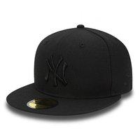 new era 59fifty new york yankees cap black