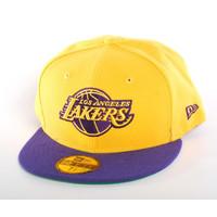 New Era Logo Invert LA Lakers Cap - Yellow / Purple