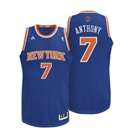 New York Knicks Road Swingman Jersey -Carmelo Anthony - Mens