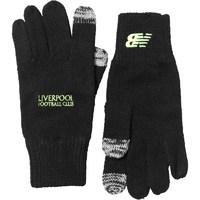 New Balance Mens LFC Liverpool Knitted Gloves Black