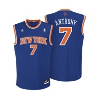 New York Knicks Road Replica Jersey - Carmelo Anthony - Mens