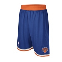 New York Knicks Road Swingman Shorts - Mens