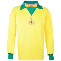 newcastle united 1970s away retro football shirt