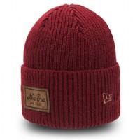 new era patched wool cuff knit