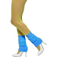 Neon Blue Leg Warmers