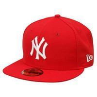 New Era NY Flat Peak Mens Cap