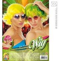 neon gin fizz 4 cols wig for hair accessory fancy dress