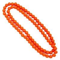 Necklace 100cm Neon Orange