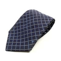 New & Lingwood Blue Silk Tie