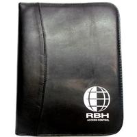 New RBH PVC leather effect folder RBH - Size: One size - Black - Suitcase