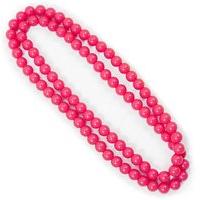 Necklace 100cm Neon Pink