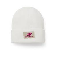 new balance unisex troy beanie acrylic white