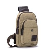 new fashion men boys casual canvas crossbody bag multi pocket military ...