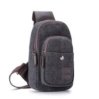 new fashion men boys casual canvas crossbody bag multi pocket military ...